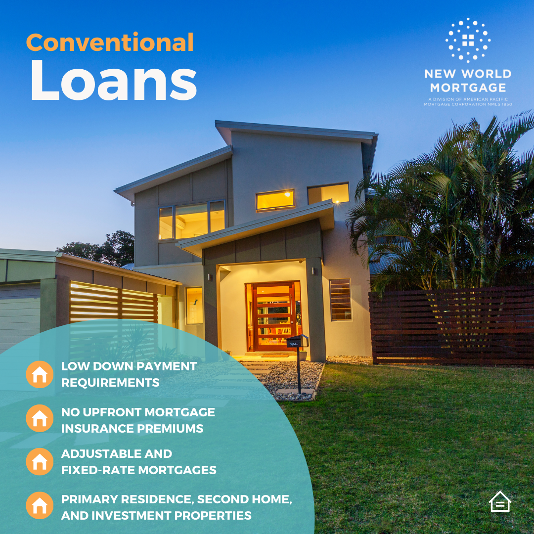 Low down sales payment conventional mortgage